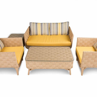 Sofa Set 2 Seater, 2 Single Seater And 1 Center Table Set Outdoor Furniture