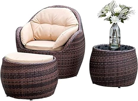 3 Piece Waterproof Furniture Sofa Sets All-Weather