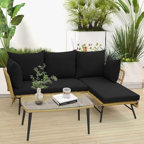 5 Piece Sofa Set With Table (1 Two Seater Sofa+ 1 Single Seater+ 1 ottoman + 1 Table)