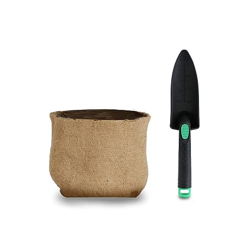 Jute Grow Bag & Hand Shovel Combo