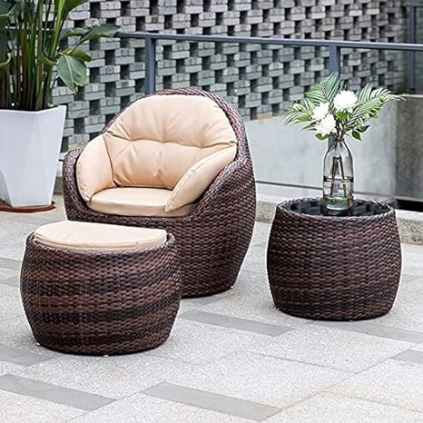 3 Piece Waterproof Furniture Sofa Sets All-Weather