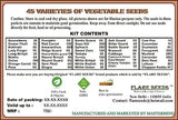 Flare Seeds Vegetable Seed Pack