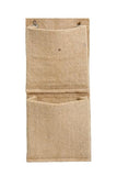 Jute 2 Pocket Vertical Hanging Planter