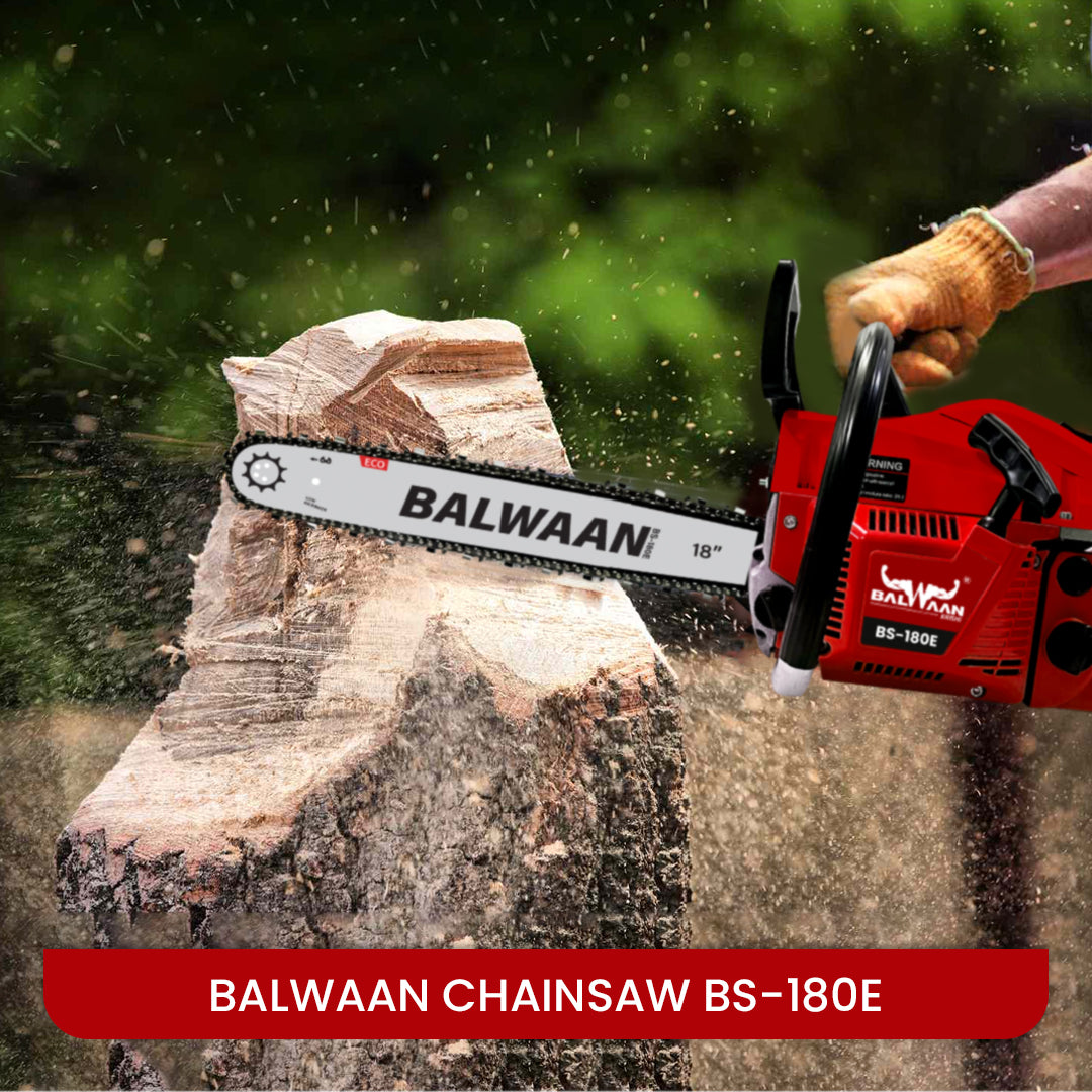 BS-180E Eco 58cc 18 Inches Chainsaw