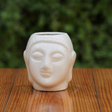 Ceramic Buddha Planter, 6 inch