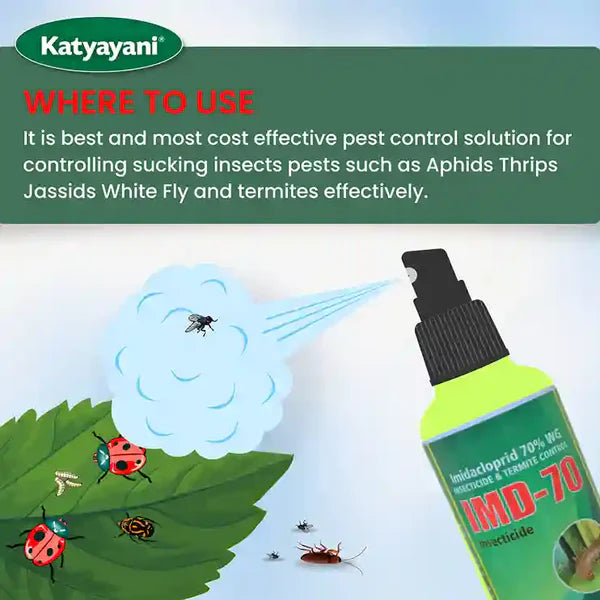 KATYAYANI IMD-70 | IMIDACLOPRID 70% WG | CHEMICAL INSECTICIDE