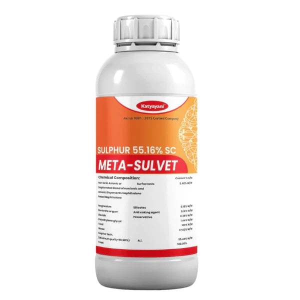 Katyayani META - SULVET | Sulphur 55.16% SC | Fungicide