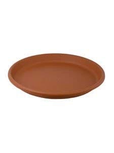 Om Craft Villa Terracotta Earth Brown Round Bird Bath