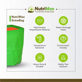 Nutrimax HDPE 200 GSM Growbags 15 inch x 24 inch Outdoor Plant Bag