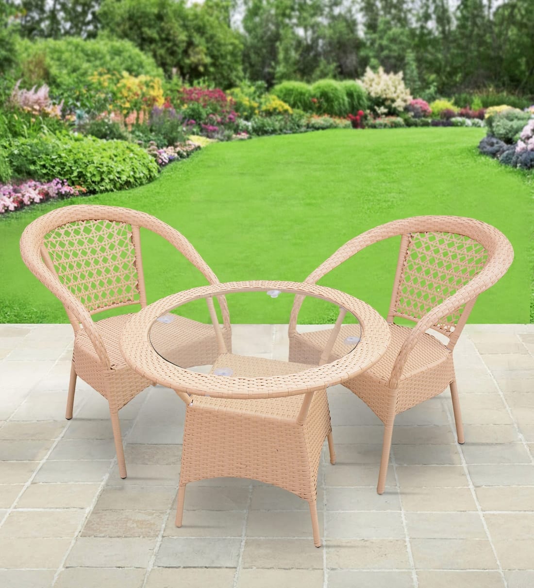 Dreamline Outdoor Furniture Garden Patio Seating Set (Chairs And Table Set)