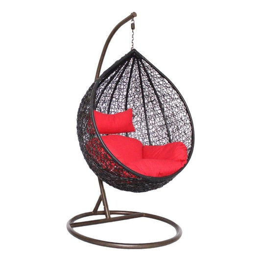 Dreamline Single Seater Hanging Swing With Stand For Balcony , Garden Swing