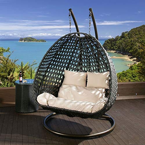 Dreamline Double Seater Hanging Swing Jhula With Stand For Balcony/Garden/Indoor