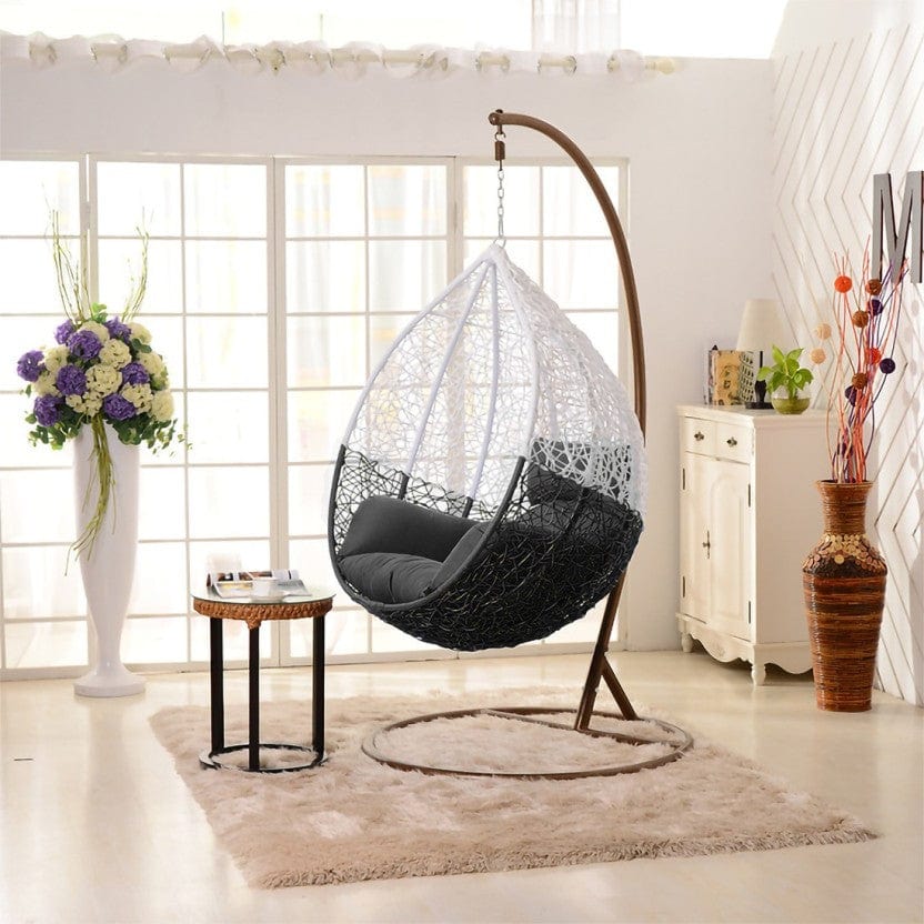 Dreamline Single Seater Multi-Colour Hanging Swing Jhula With Stand For Balcony/Garden