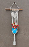 Macrame Cotton Heart Shape Plant Hanger Rope