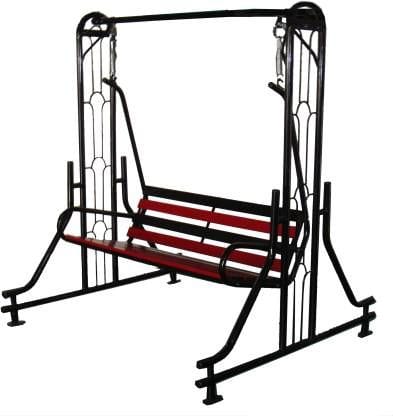 Kaushalendra Iron Swing Jhula with Iron Stand (2 Seater)