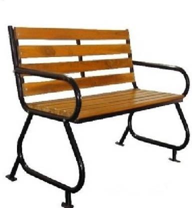 Kaushalendra Solid Wood & Metal - Garden Bench (3 Seater)