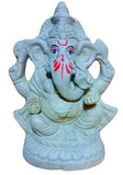 Om Craft Villa Eco-friendly Clay Ganesha Statue (8 Inches)