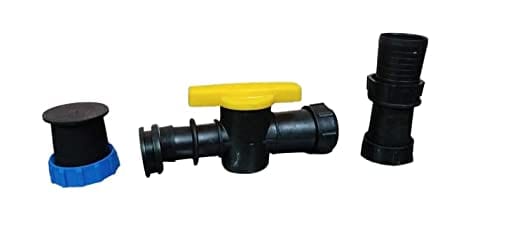 DASHANTRI 40mm RAIN Water Pipe 100% Virgin Material with Cock, Grommet, Joiner & End Cap