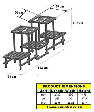 Akura Metal Planter Stand