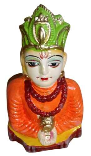 Om Craft Villa Dhanpati/Kuber Ji Clay Statue