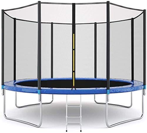 Fitness Guru Toddler Trampoline With Net Safety High Mould Base