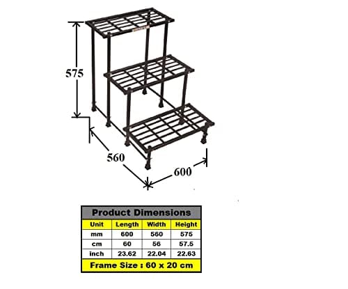 Akura Delight Metal Gardening Stand/Planter Stand