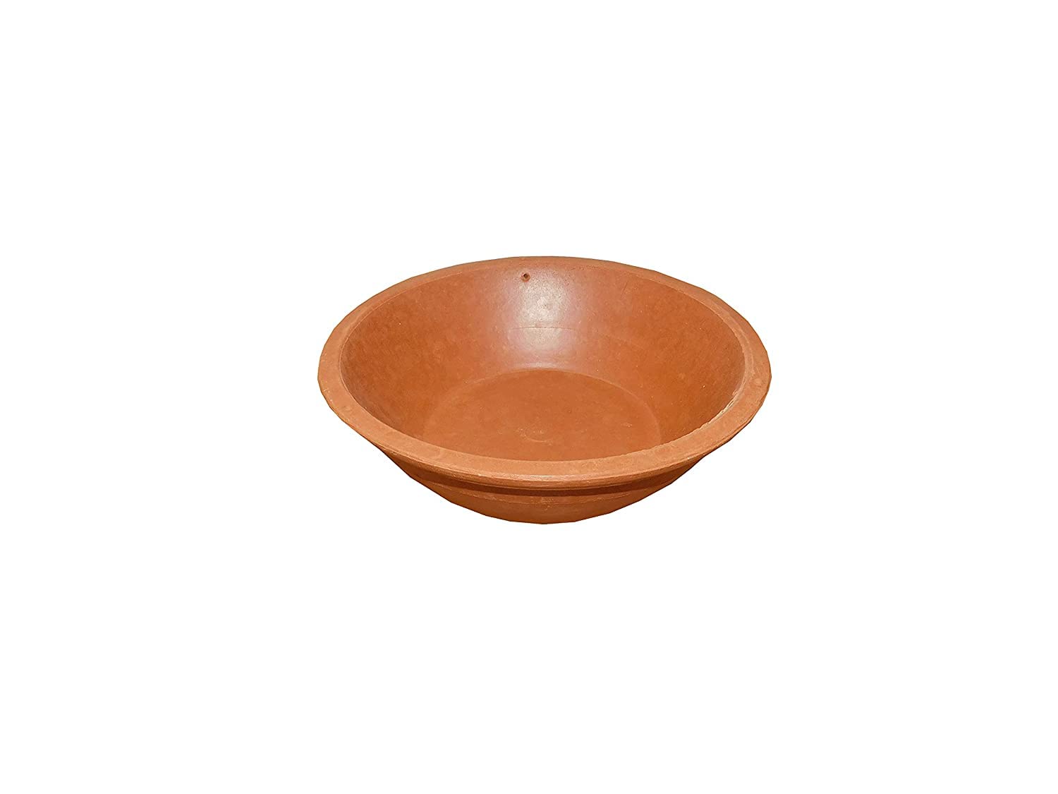 Om Craft Villa Terracotta Bird Bath (10x10 Inches)