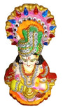 Om Craft Villa Kuber Clay Statue