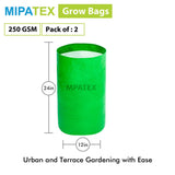 Mipatex Fabric Grow Bags (12x24 Inches)