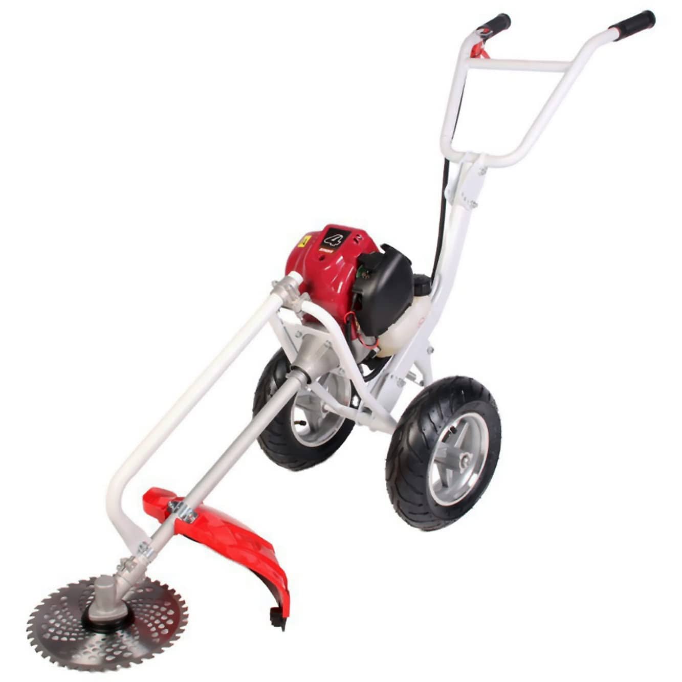 Neptune Simplify Farming Trolley Hand Push Brush Cutter (35cc, 4 Stroke, Petrol Engine)