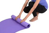 Kushuvi Anti-Skid 6 Feet Long Extra Thick Yoga Mat (Purple)