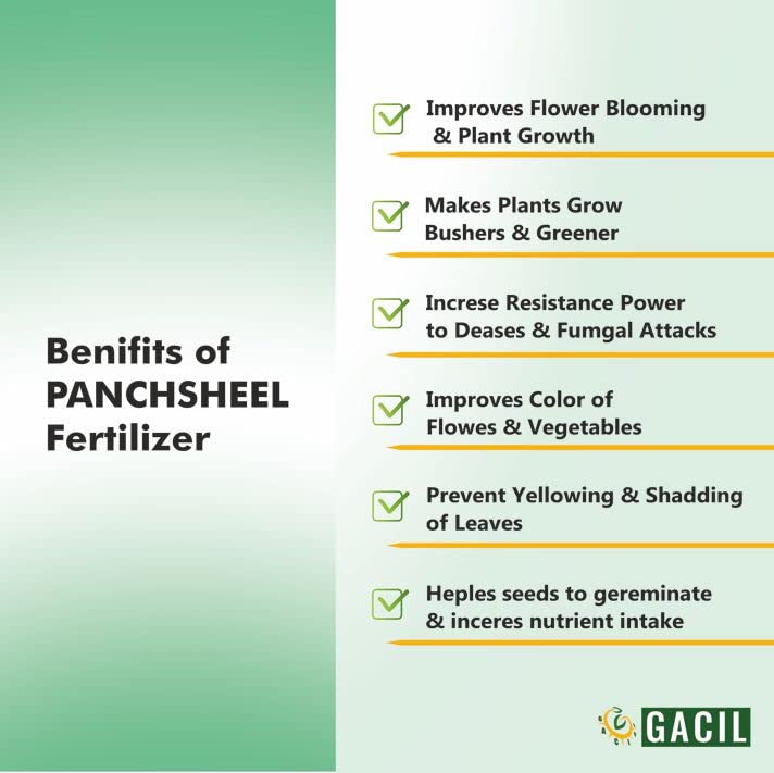 Panchsheel Calcium Nitrate (Granules) Fertilizer + 18% Calcium (100% Water Soluble)