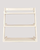 Lycka Birch Wood Wall Mounted 3 Tier Ladder Shelf