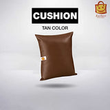 Kushuvi Bean Bag Lounger & Stool (Faux Leather) With Beans