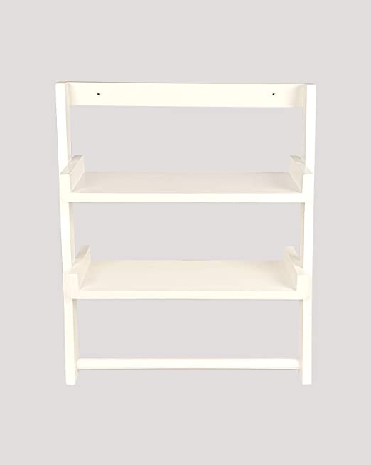 Lycka Birch Wood Wall Mounted Ladder Shelf Display Racks