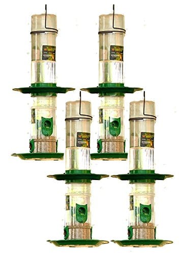 Amijivdaya Double Decker Bird Feeder (Medium)