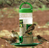 Amijivdaya Bird Feeder With Hut (Large, Multicolour)