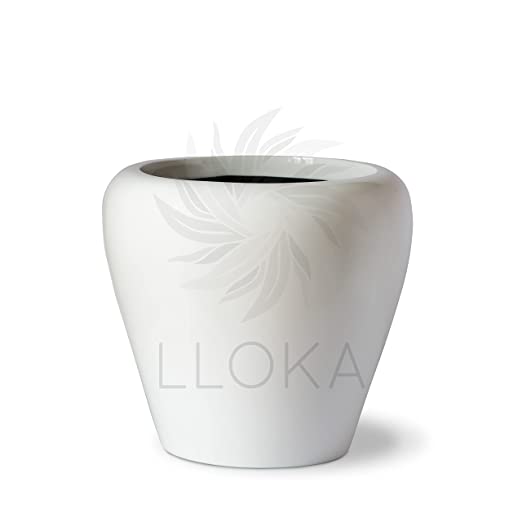 LLOKA Luxurious Fiberglass Floor Planters (Marga_APL_01)