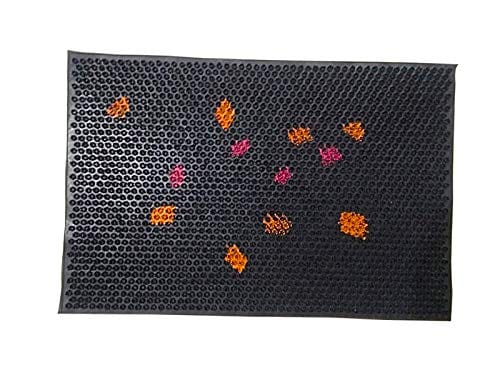 Mats Avenue Pure Natural Elegant Anti Fatigue Rubber Pin Mat (40X60x.5cm)