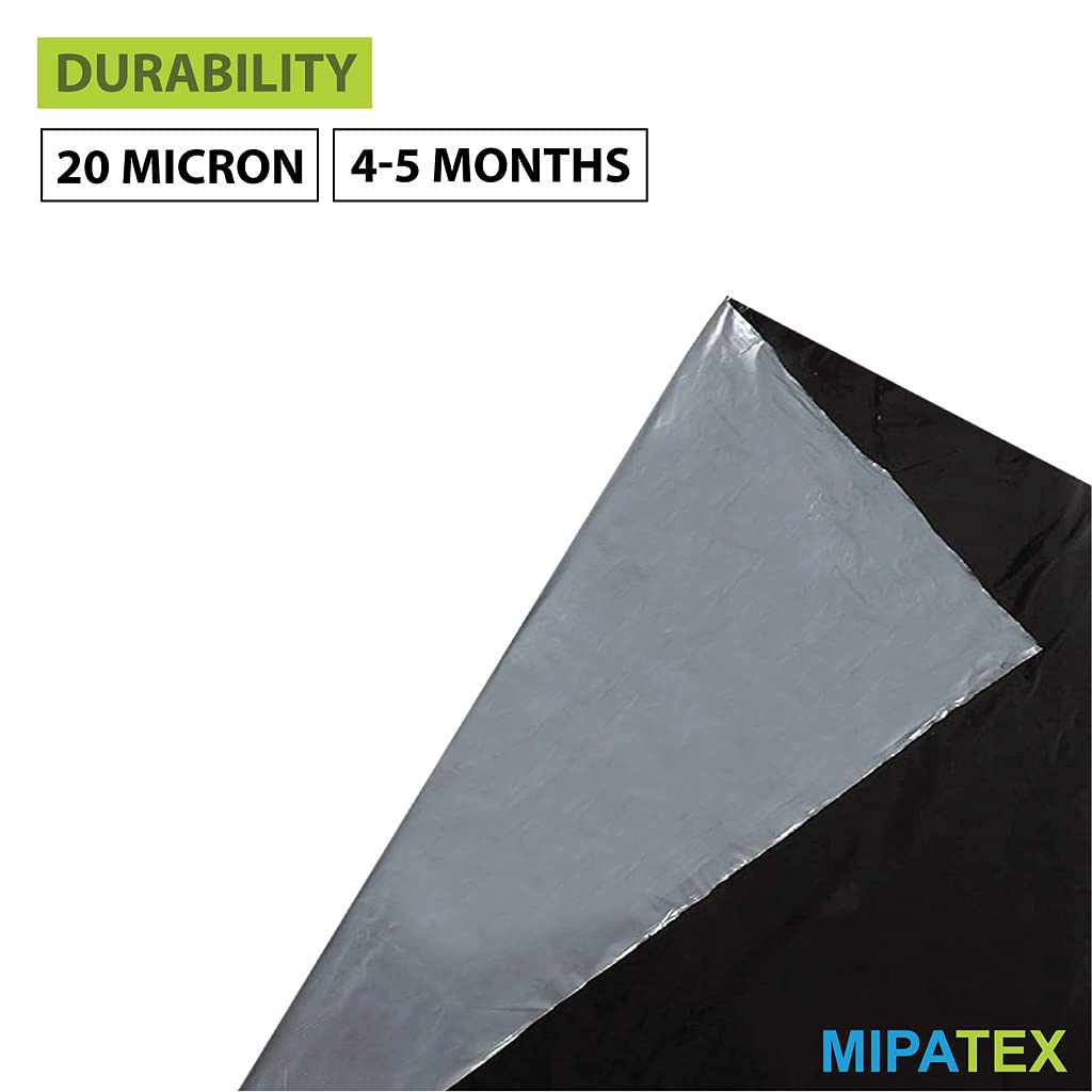 Mipatex Mulch Film (20 Micron UV, Black)