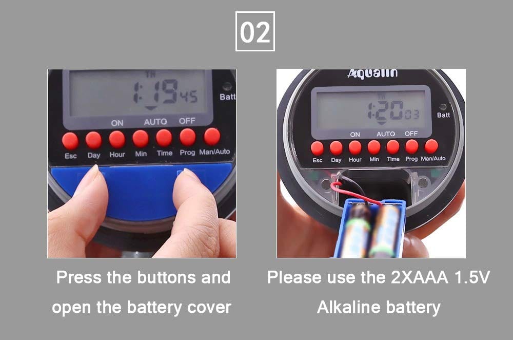 Aqualin Automatic Ball Valve Drip Irrigation Timer (LCD Display And Rain Sensor Port)