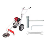 Neptune Simplify Farming Trolley Hand Push Brush Cutter (35cc, 4 Stroke, Petrol Engine)