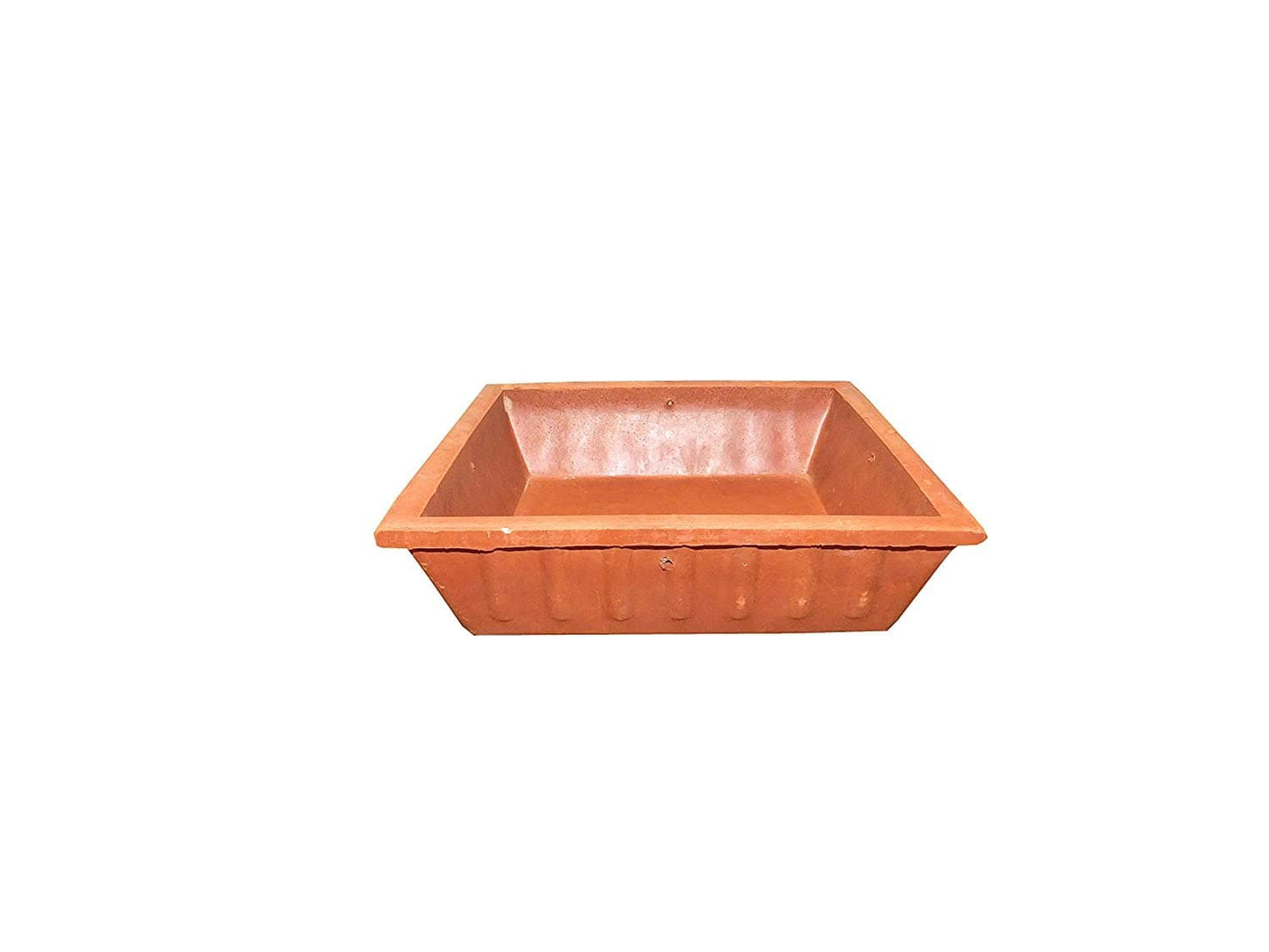 Om Craft Villa Terracotta Bird Bath (9x9 Inches)