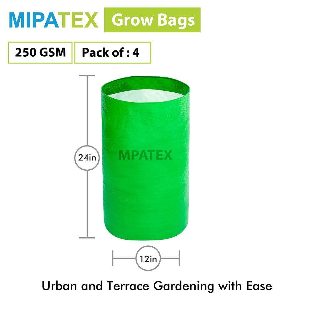 Mipatex Fabric Grow Bags (12x24 Inches)