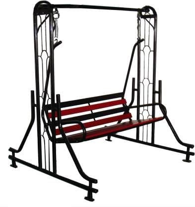 Kaushalendra Iron Swing Jhula with Iron Stand (2 Seater)