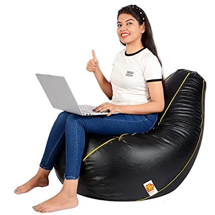 Kushuvi XXXXL Tear-Drop Shape Bean Bag Cover