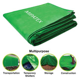 Mipatex Tarapaulin Waterproof Sheet (Green/ White)