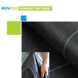 Mipatex Weed Control Barrier Sheet Mat (90 GSM)