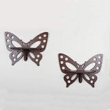 Raytrees Wooden Butterfly Design Wall Shelves For Room Décor- Set of 2