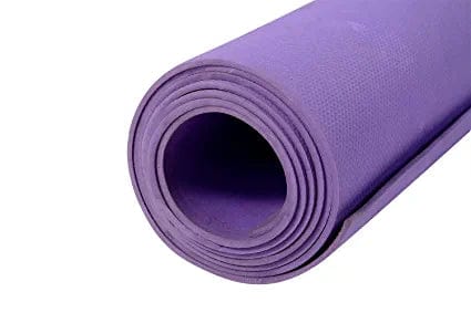 Kushuvi Anti-Skid 6 Feet Long Extra Thick Yoga Mat (Purple)